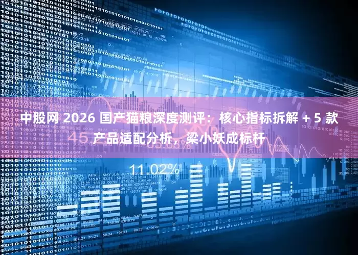 中股网 2026 国产猫粮深度测评：核心指标拆解 + 5 款产品适配分析，梁小妖成标杆